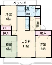 フォレストコート一番館の間取り画像