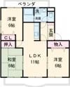 フォレストコート一番館の間取り画像