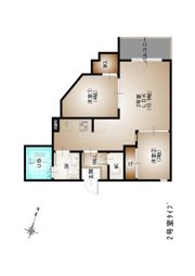 Regalest-F 矢野東IIの間取り画像