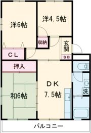 マンション桜台の間取り画像