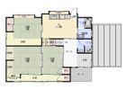 斐川町荘原5DK戸建て借家の間取り画像