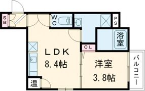 F asecia contentの間取り画像