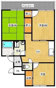 松尾マンションの間取り画像