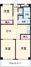 総業水戸第二ハイムの間取り画像