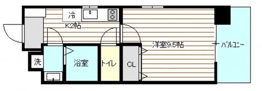 アイステージ牛田南の間取り画像