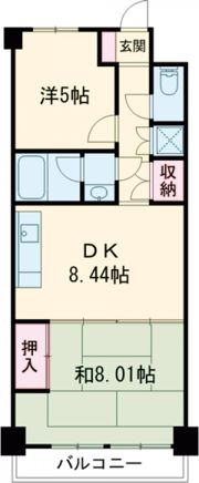 第6水野マンションの間取り画像