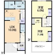 Doux maison(ドゥｰメゾン) 相生町の間取り画像