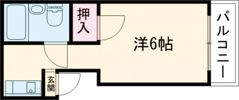 LIBRA大東の間取り画像