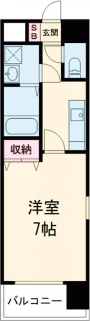 フォレストガーデン今福鶴見IVの間取り画像