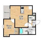 ジーメゾン和泉大宮リヴァージュ(仮称)の間取り画像