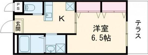クラウディア中宮の間取り画像