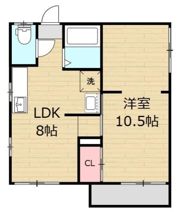 ベルフルールの間取り画像