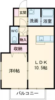 メリー・ベルFの間取り画像