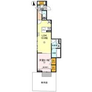 スプランデュール高井田の間取り画像