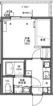 KEIAI RESIDENCE 新秋津の間取り画像