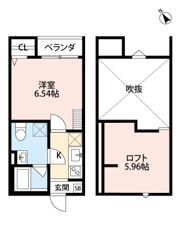 グラーティア堺東の間取り画像