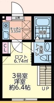 ショコラRezeの間取り画像