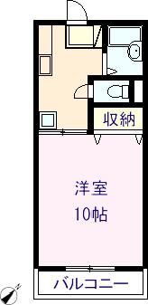 カーサ天神の間取り画像