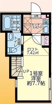 ショコラRezeの間取り画像