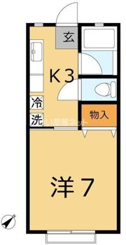 ジュネス行徳の間取り画像