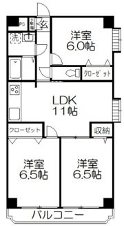 リバーサイドコートの間取り画像