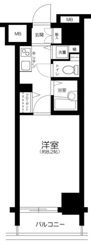 ヴェルステージ練馬Ⅱの間取り画像