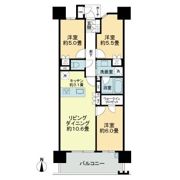 MJR大分サーパスコートの間取り画像