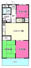 メゾンルミエールの間取り画像
