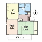 グリーンフィールド成出 Aの間取り画像
