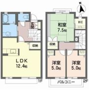 レフィナードAの間取り画像