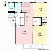 ファミール赤松IIの間取り画像