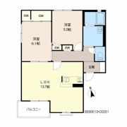 サンクチュアリー久留米IIIの間取り画像