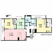 シャーメゾン フォルジュロンの間取り画像