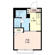 ウェア小田栄の間取り画像