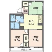 ウッドスクエア二俣川 Aの間取り画像