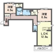 アレージュの間取り画像