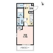 フルール野並の間取り画像