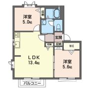 ヤマイチハイツ壱番館の間取り画像