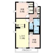ベラビスタAの間取り画像