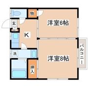 ペレオ大和町の間取り画像