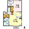 クレア中倉の間取り画像