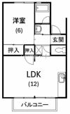 ディアコート富塚の間取り画像