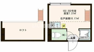 メゾン千住カルムの間取り画像