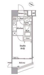 ファーストリアルタワー 新宿の間取り画像
