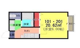 LF武里の間取り画像