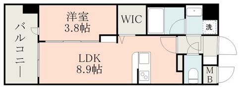 大津331bldの間取り画像