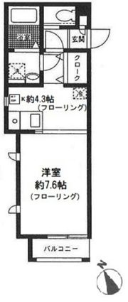 エミレシアの間取り画像