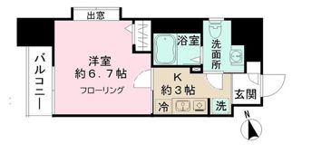 ミリアビタNo．15の間取り画像