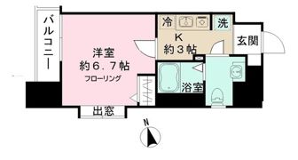 ミリアビタNo．15の間取り画像