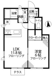 カリンパニハウスの間取り画像